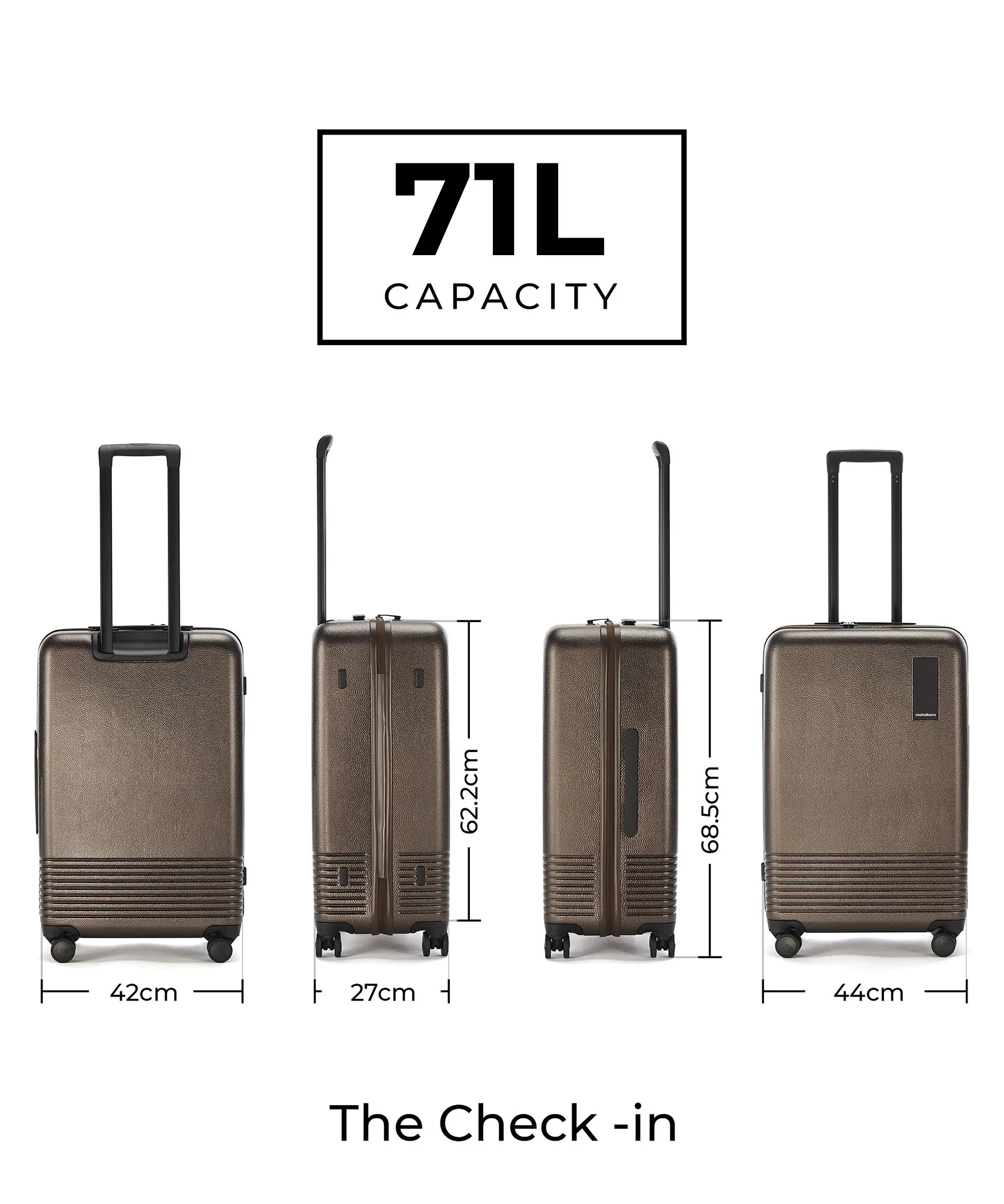 The Set of 3 Luggage - Image 141