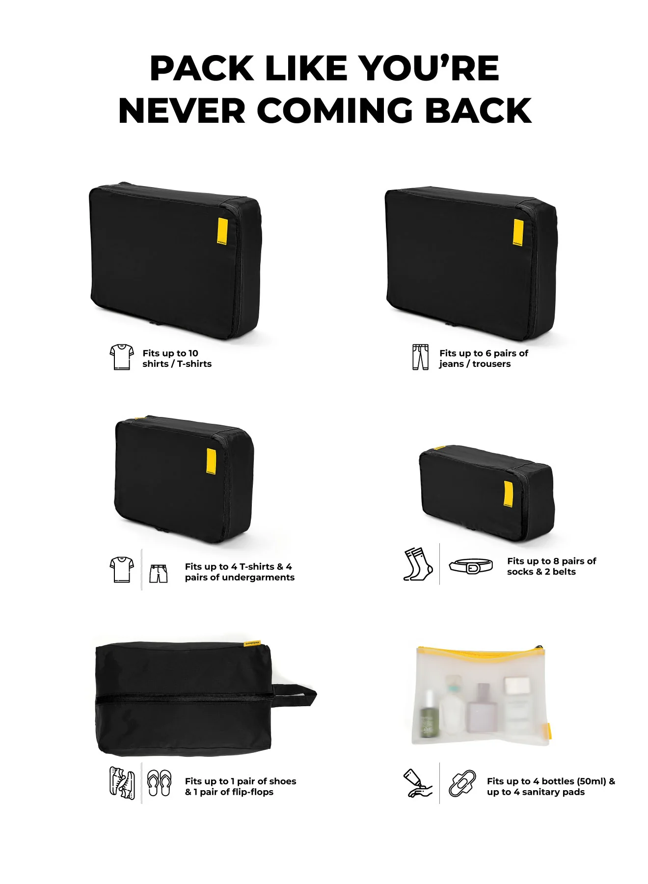 The Packing Cubes (Set of 6) - Image 4