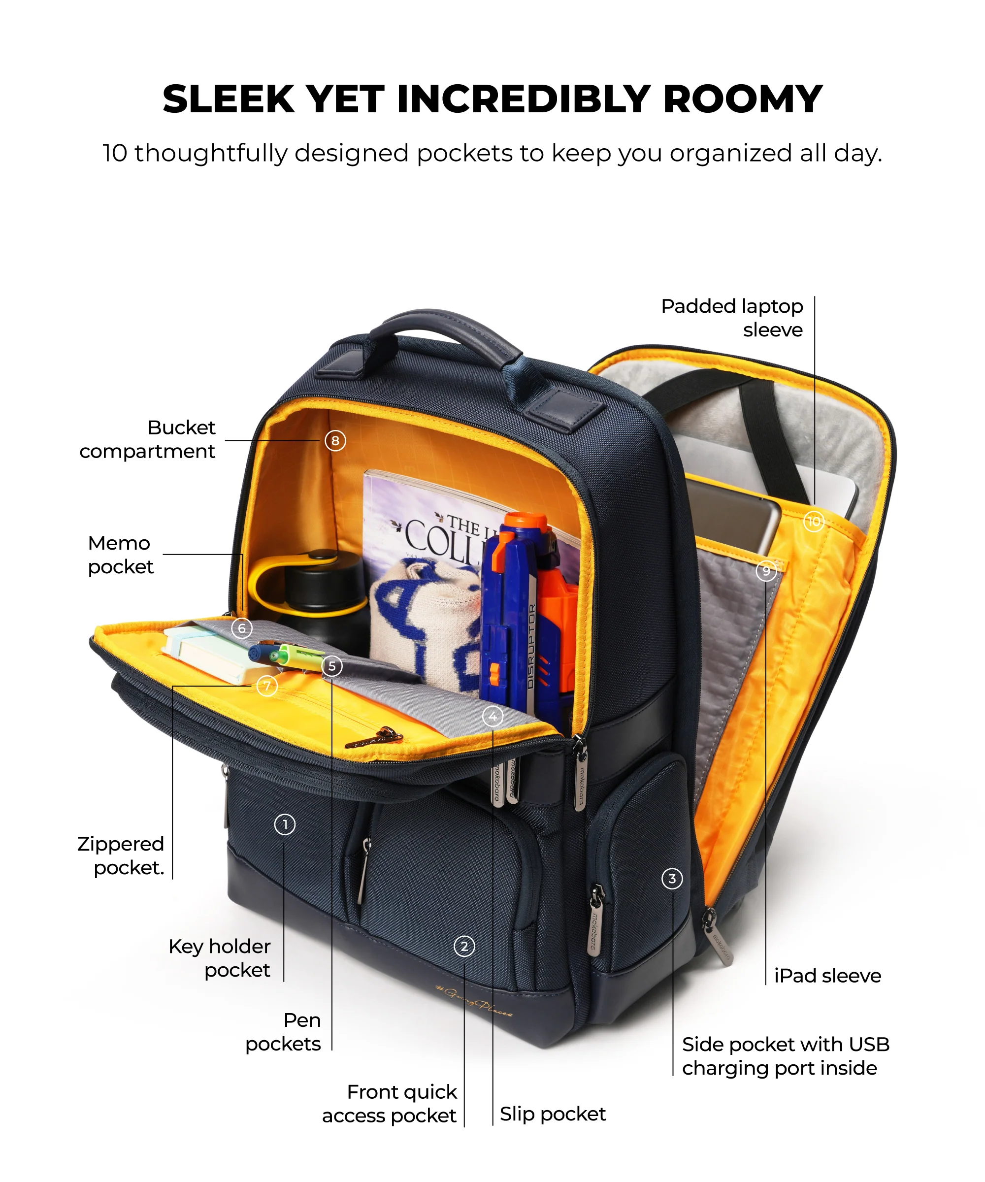 The Terra Work Backpack - 25L - Image 13