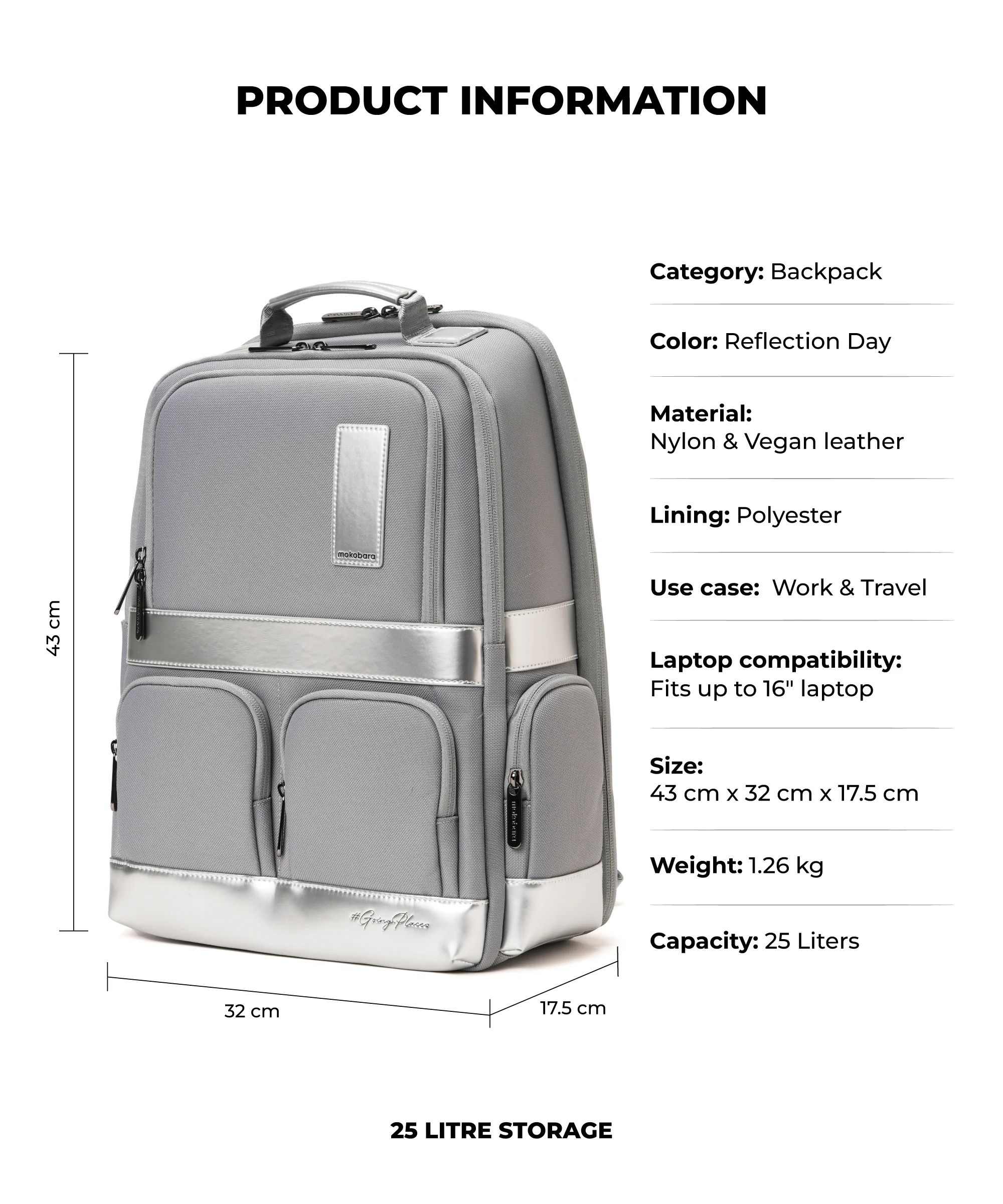 The Terra Work Backpack - 25L - Image 22