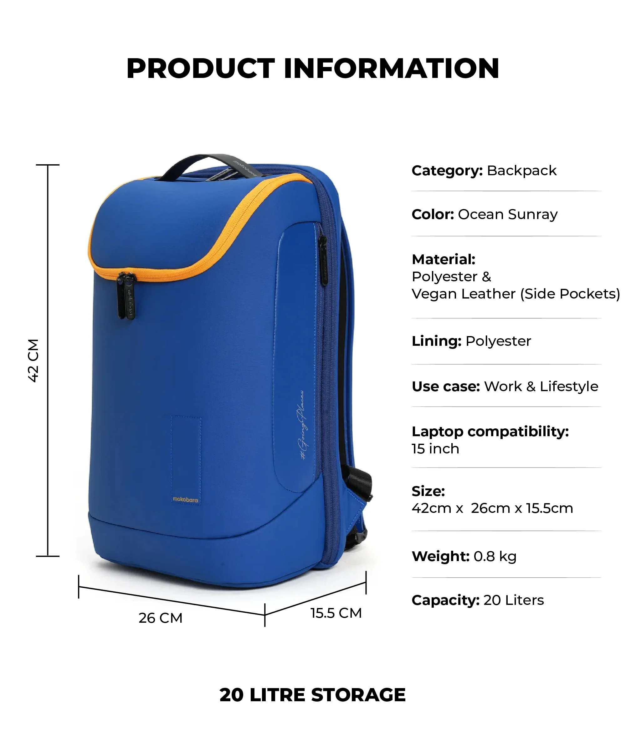 The Transit Backpack - 20L - Image 19