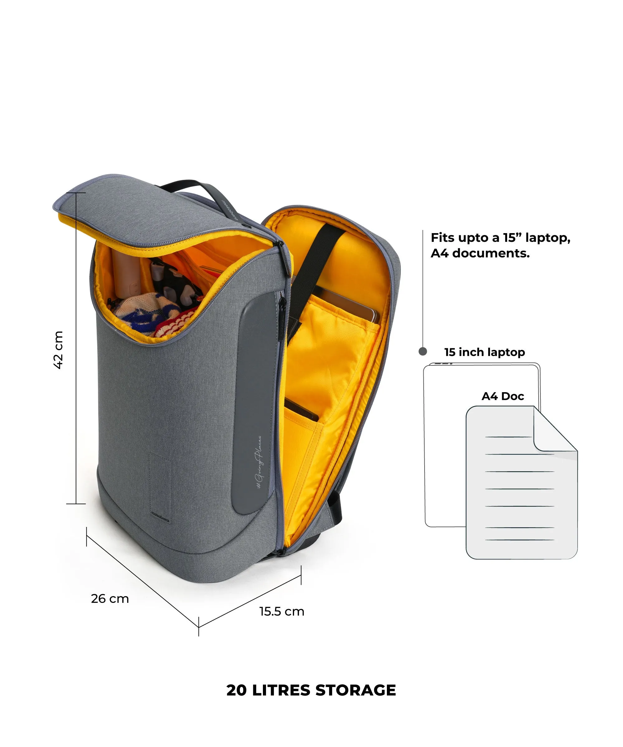 The Transit Backpack - 20L - Image 3