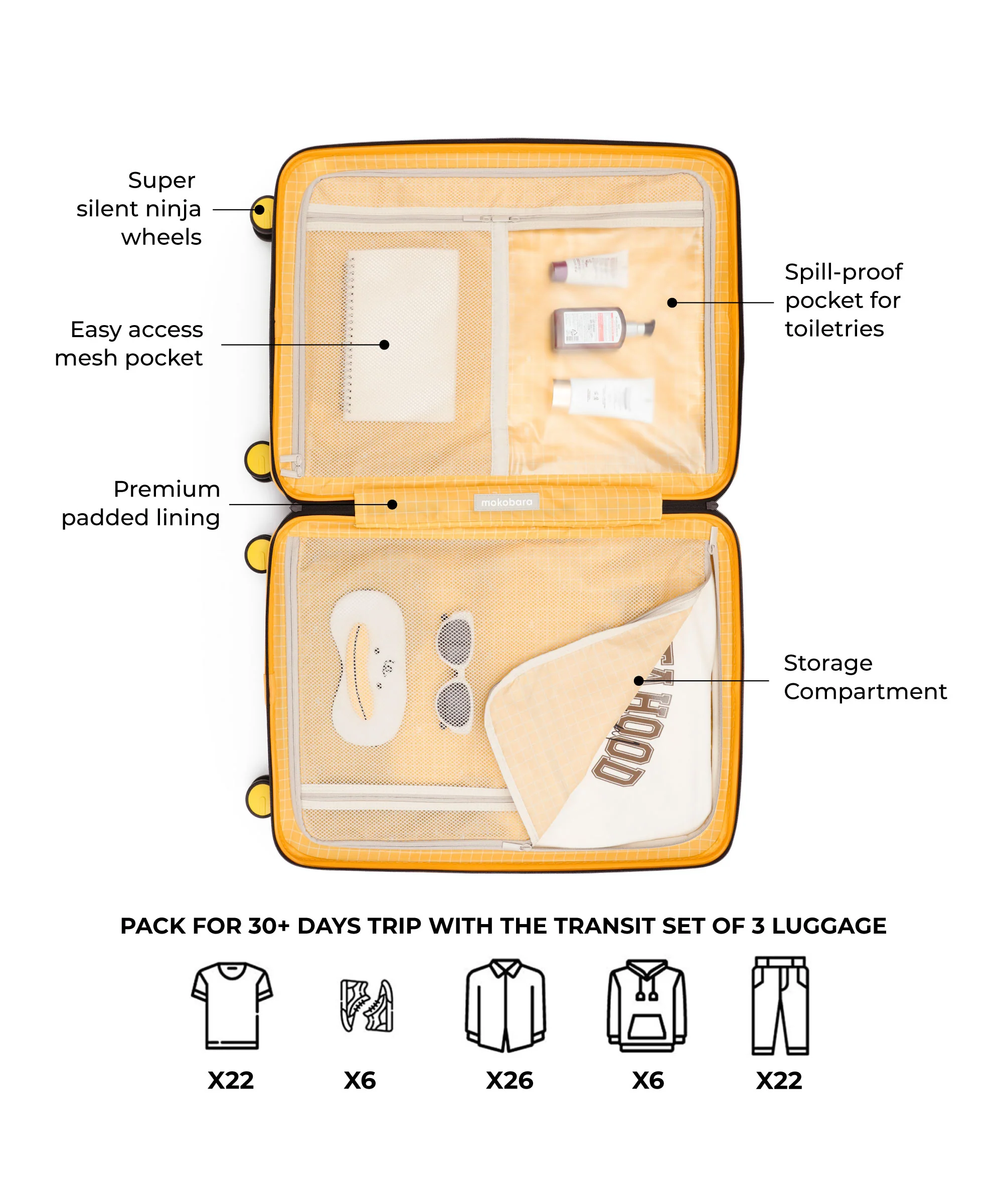 The Transit Luggage - Set of 3 - Image 42