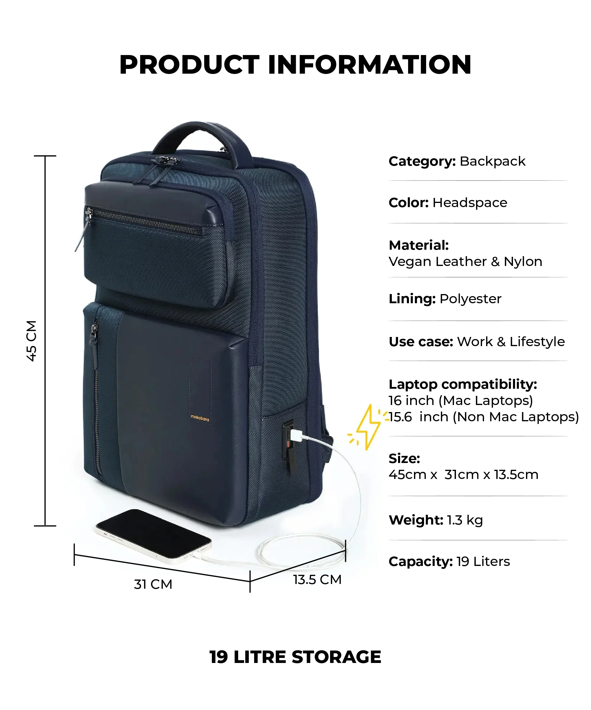 The Work Backpack - 19L - Image 29